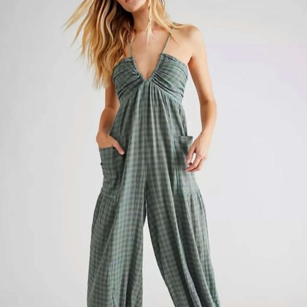 Free People Sundaze For Surfin Jumpsuit